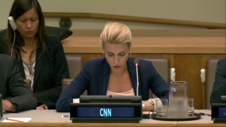 &#39;This is Hell&#39;: Clarissa Ward addresses U.N. on Syria