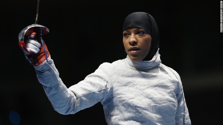 Muslim-American athelete makes history at the Olympics   