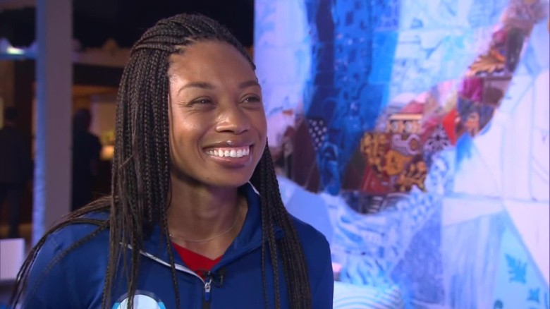 Allyson Felix talks about life and going gold in Rio