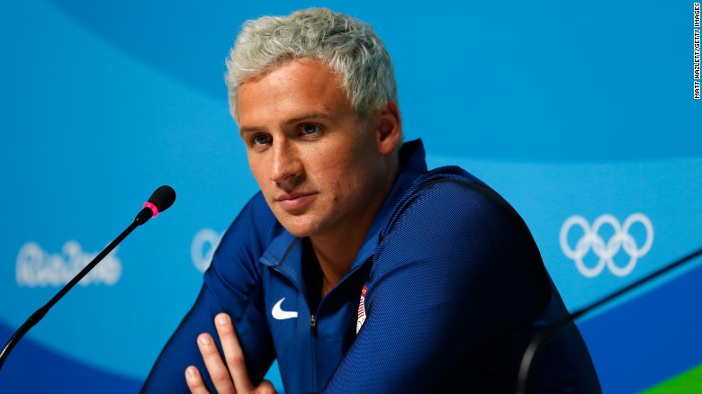Americans say 'Sorry about Lochte' before leaving Rio 