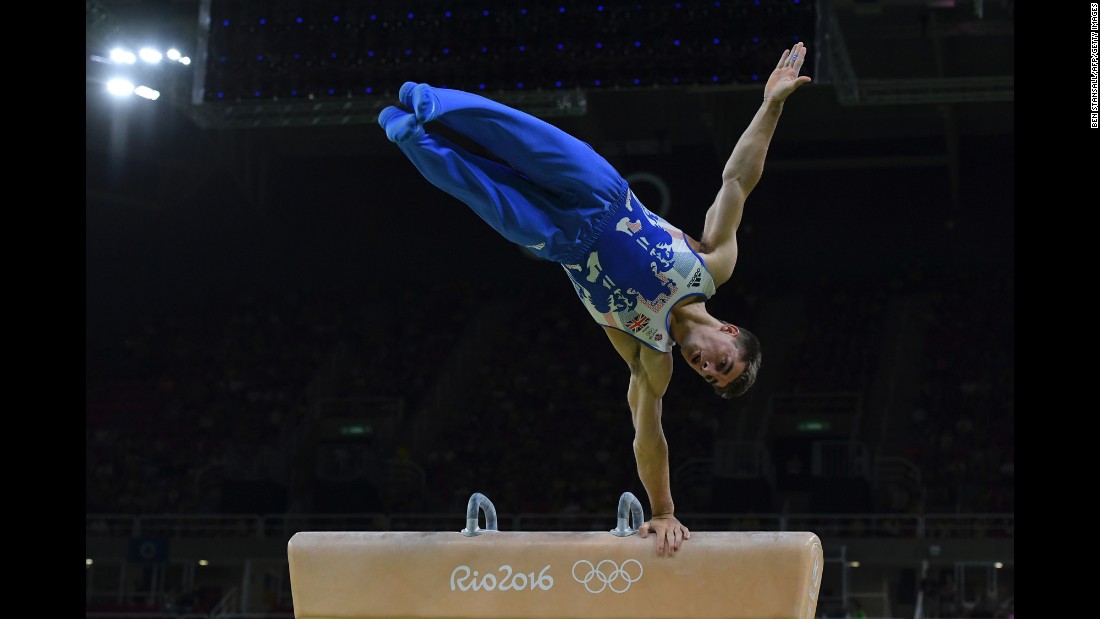 Max Whitlock won gold in the men&#39;s pommel horse final and also triumphed in the floor exercise -- the first Olympic titles won by a British gymnast.