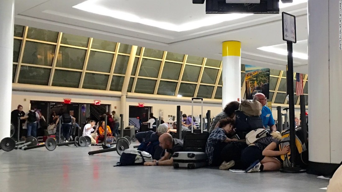 Jfk Airport All Clear Given After Report Of Shots Cnn