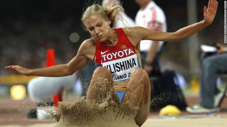 Lone Russian long jumper suspended from Rio games