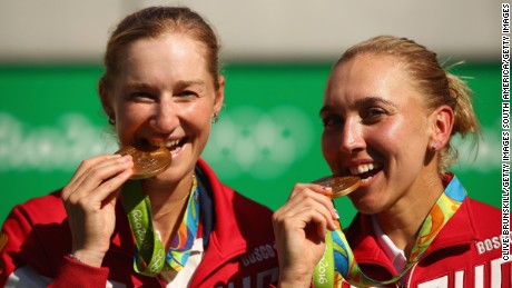 Why Olympians bite their medals