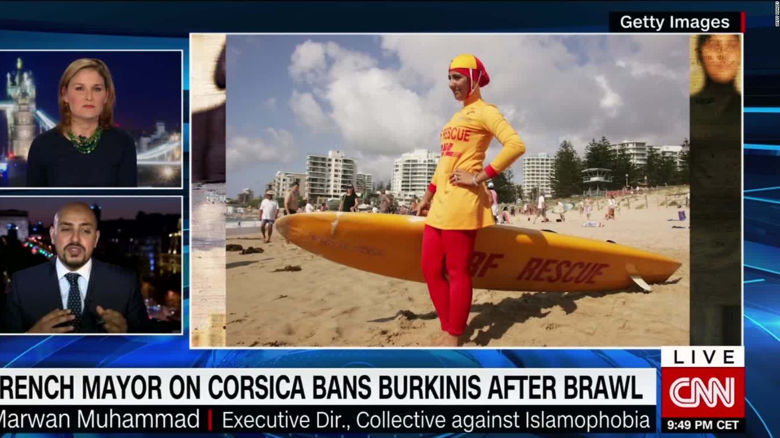 Burkini Ban Australian Woman Forced Off French Beach Cnn 