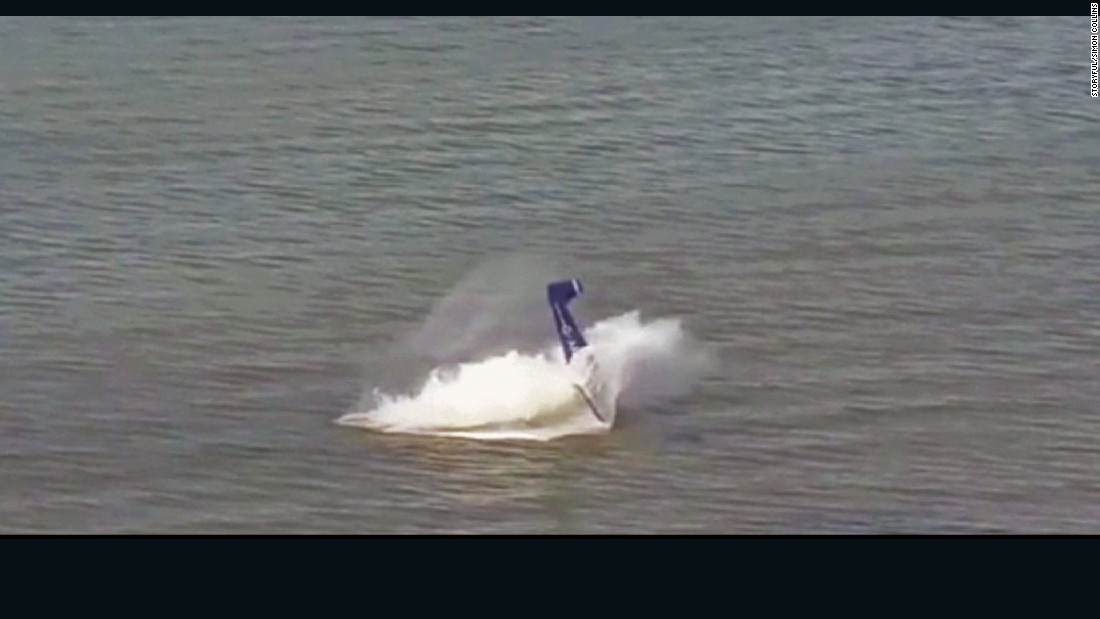 Plane Flips Crashes Into Sea In Emergency Landing CNN Video