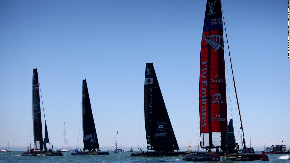 In December, the competing nations will launch their race boats for next year&#39;s America&#39;s Cup in Bermuda.