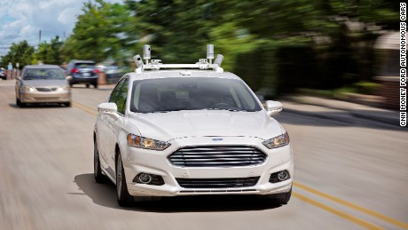 Ford and Baidu will develop self-driving cars together in China