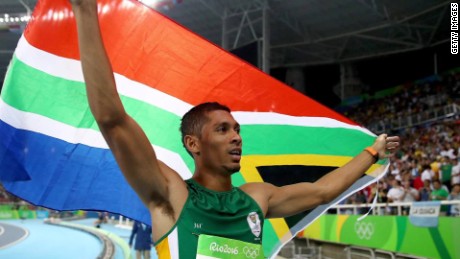 South African stuns the world at Rio Olympics