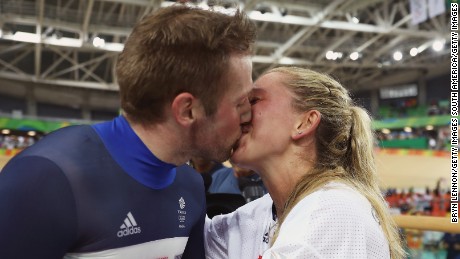 Laura Trott and Jason Kenny: Cycling&#39;s golden couple make Olympic history