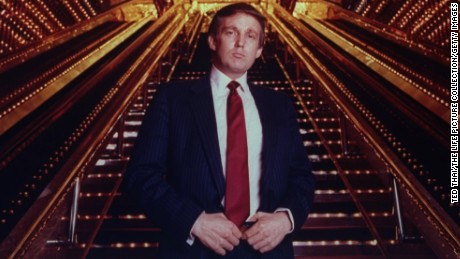 Donald Trump in 1989. At that time, he was inveighing against Japan for taking advantage of the US on trade. 