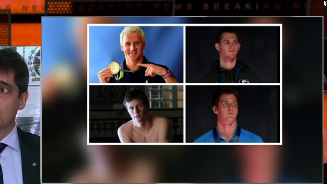 Brazilian Police Lochte Us Swimmers Not Robbed Cnn Video