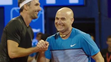 Andre Agassi: from wild child to role model