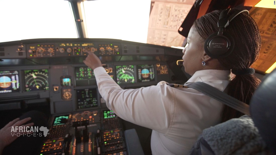 South Africa s First Black Female Pilot Inspiring Girls To Aim High CNN