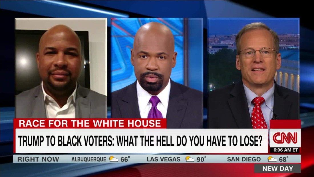 Trump Stereotypes Tries To Woo Black Voters Cnn Video