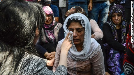 Turkish wedding blast: 22 of 54 dead were under 14