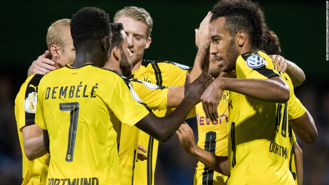Back in the competition after spending last year in the Europa League, Dortmund will be one of the teams to fear. Its style of fast, free-flowing football has been one of the most exciting on the continent over the past year and, led by the likes of Marco Reus and top scorer Pierre-Emerick Aubameyang, it could reach the knockout stages.