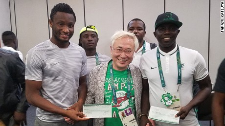 Japanese surgeon says Nigeria football team would have received $390K reward even if they lost