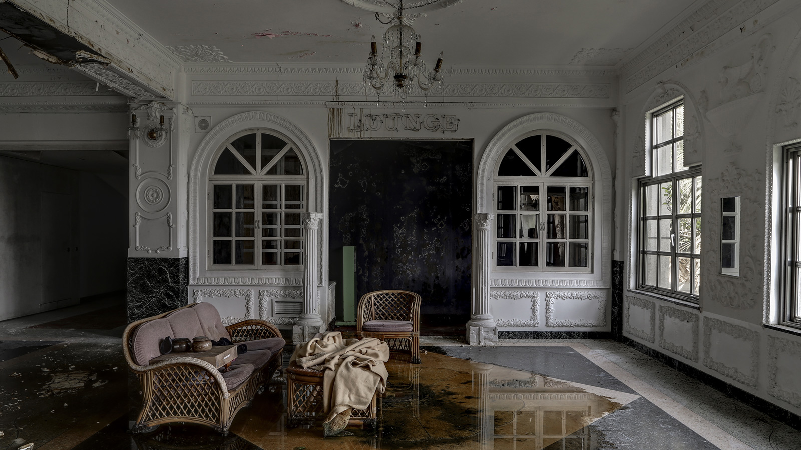Image result for abandoned hotel