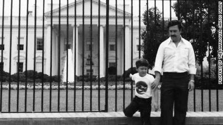 Escobar took Marroquin to the White House in 1981.