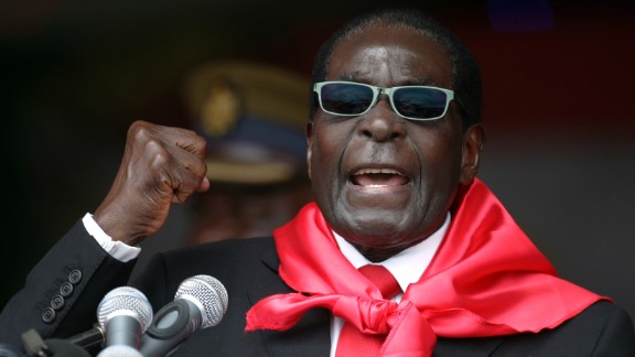 Singing Dancing As Robert Mugabes Body Is Returned To Zimbabwe Cnn 8241