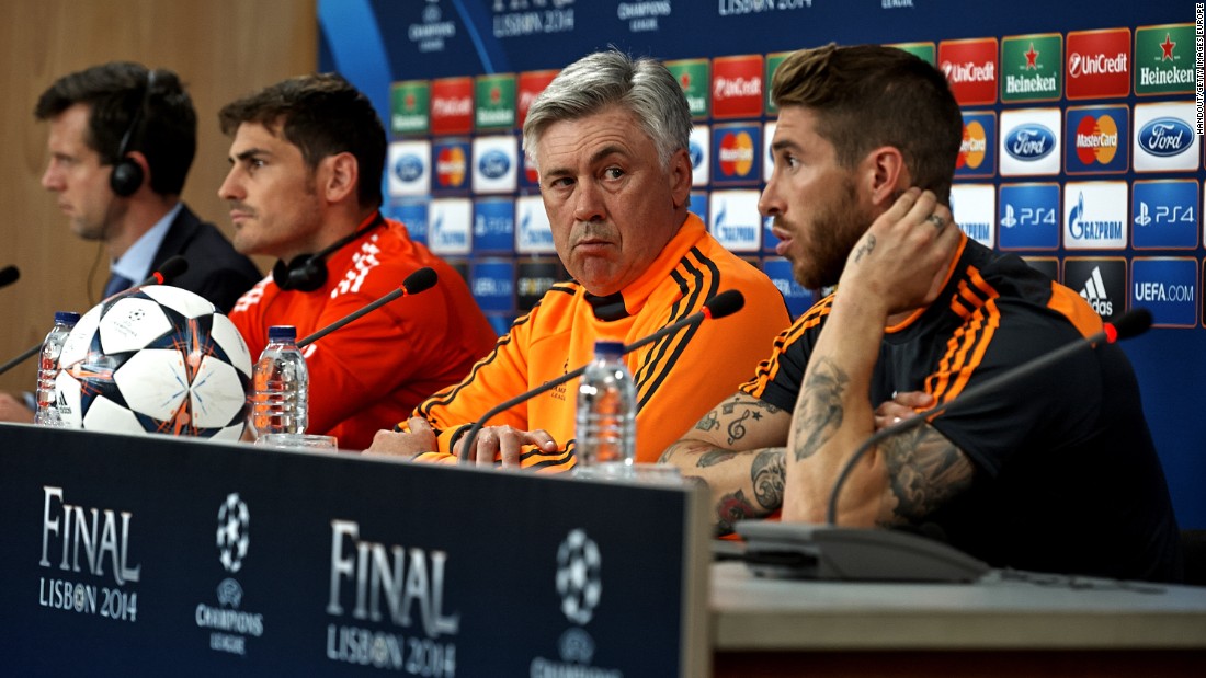In addition to club owners, fans and the media, there is another area of life that Ancelotti professes to have no control over. His eyebrow has become famous for its rise and falls. &quot;Really, I don&#39;t understand. It&#39;s an instinct. I am not able to control my eyebrow,&quot; he laughs. 