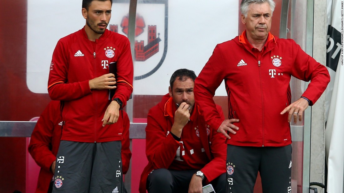 But Ancelotti&#39;s decision to appoint son Davide to his coaching staff has been criticized as nepotism in many quarters. Sitting on the bench behind them is Paul Clement, who Ancelotti has regularly worked with since first meeting the Englishman at Chelsea. 