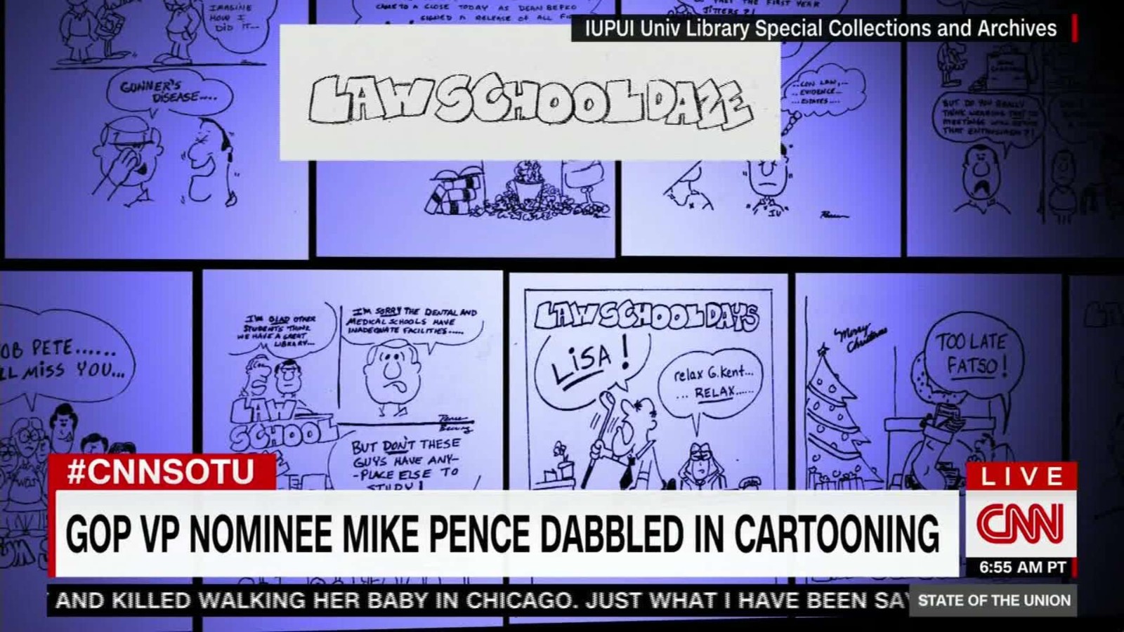 Mike Pence's law school cartoons - CNN Video