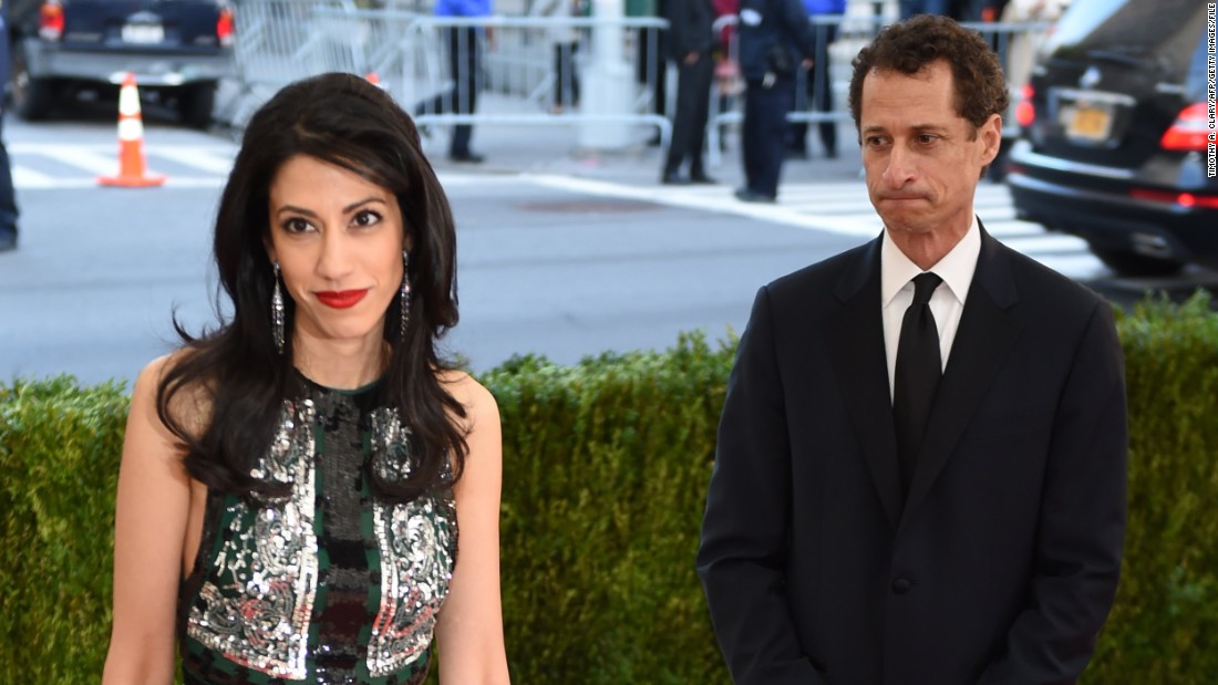 Huma Abedin Anthony Weiner Split After Sexting Claims Cnn Video