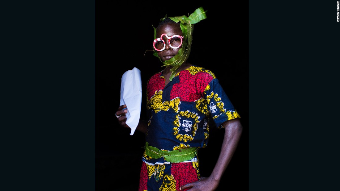 Chaibou, Pilot, Central African Republic. &quot;One day, I want to be a pilot&quot;.