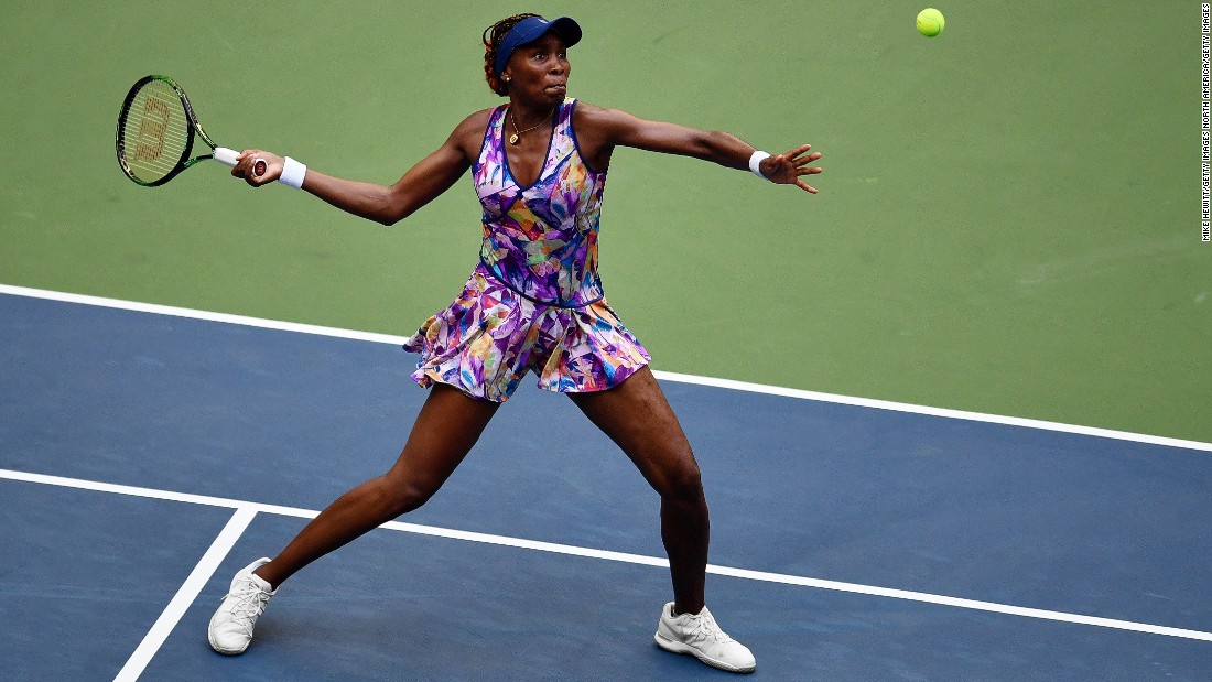 Venus Williams, however, was made to work hard for her victory over Kateryna Kozlova of Ukraine eventually winning through 6-2 5-7 6-4.