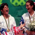 Gigi Fernandez and Mary Joe Fernandez Olympics Puerto Rico 