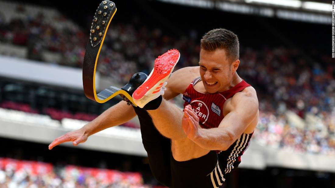 Often referred to as the &quot;Blade Jumper,&quot; Markus Rehm won Paralympic gold in the long jump at the London Games in 2012 and holds the world record of 8.40 meters in the F44 competition class which he set at the world championships in Doha in 2015.