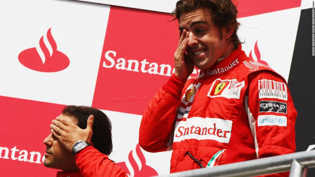 However, as the season developed, Alonso increasingly looked the more consistent performer -- culminating in Massa infamously being forced to move aside for his teammate at the 2010 German Grand Prix.