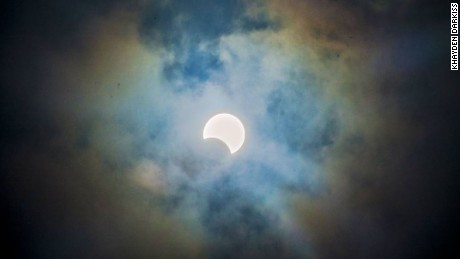 The &#39;ring of fire&#39; solar eclipse graced the skies of Africa Thursday.