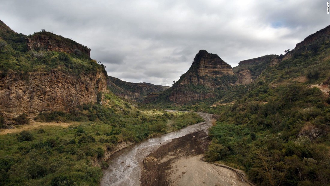 The Kenyan landscape. 