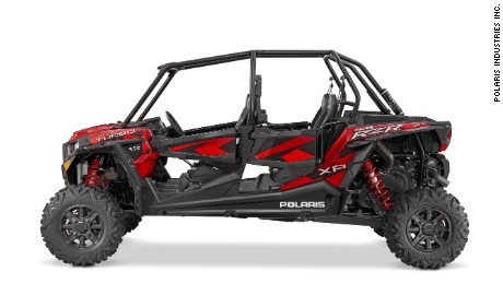The 2016 RZR XP 4 Turbo is one of the recalled models.