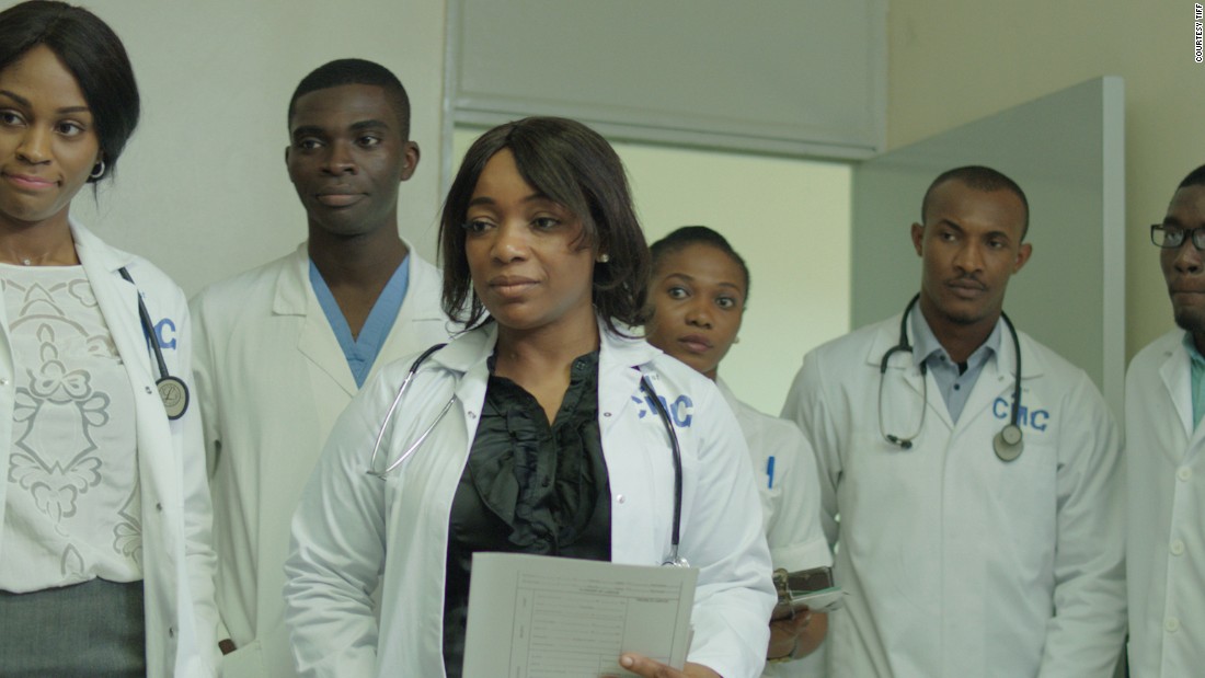 Real-life headlines are played out in this thriller as courageous health-care workers in Lagos battle the Ebola outbreak of 2014. Akintola plays the part of the late Dr. Ameyo Adadevoh, who put her life on the line to detain an infected man. 