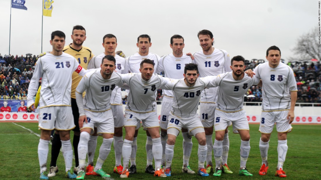 Kosovo&#39;s first international match was held in 2014, a friendly against Haiti which ended in a goalless draw.
