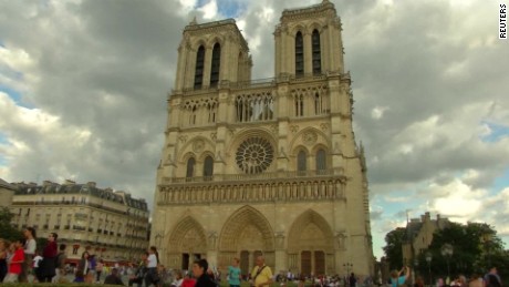 Did terrorists plan to attack the Notre Dame cathedral?