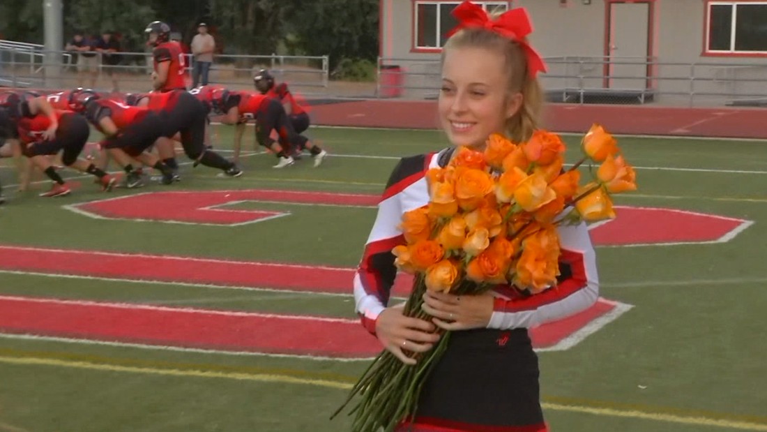 8-year-old cancer patient fulfills dream of becoming a L.A. Rams cheerleader