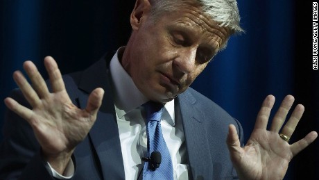 Gary Johnson unable to name world leader he admires - CNN Video