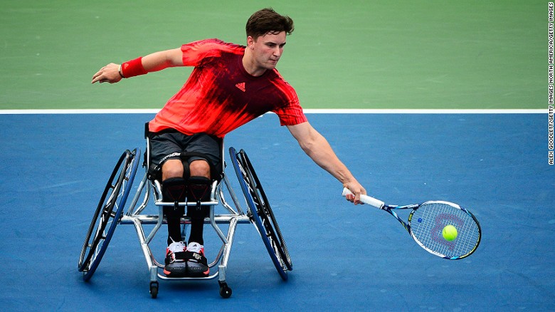 The new star of wheelchair tennis