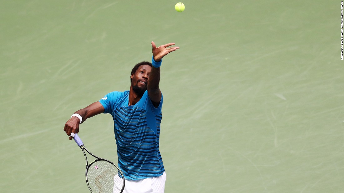 With the first two-plus sets a blowout, Monfils was booed by some sections of the crowd. 