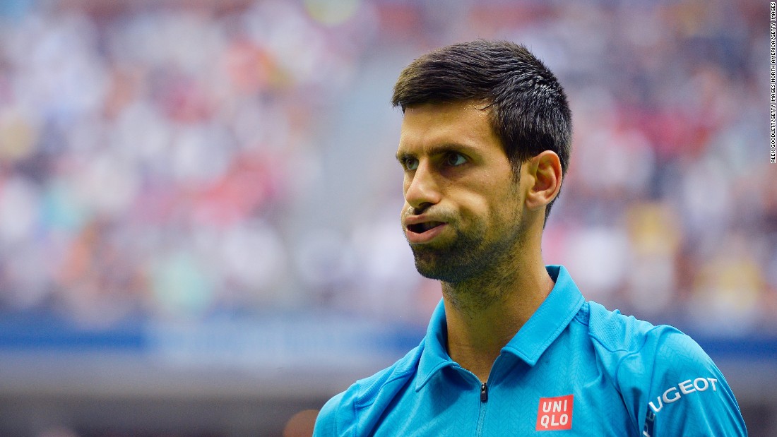 Djokovic was now in difficulty. He dropped serve to end the second set. Then he dropped serve to end the third. 