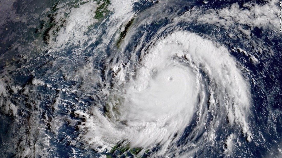 Super Typhoon Meranti targets Taiwan, mainland China - CNN Video