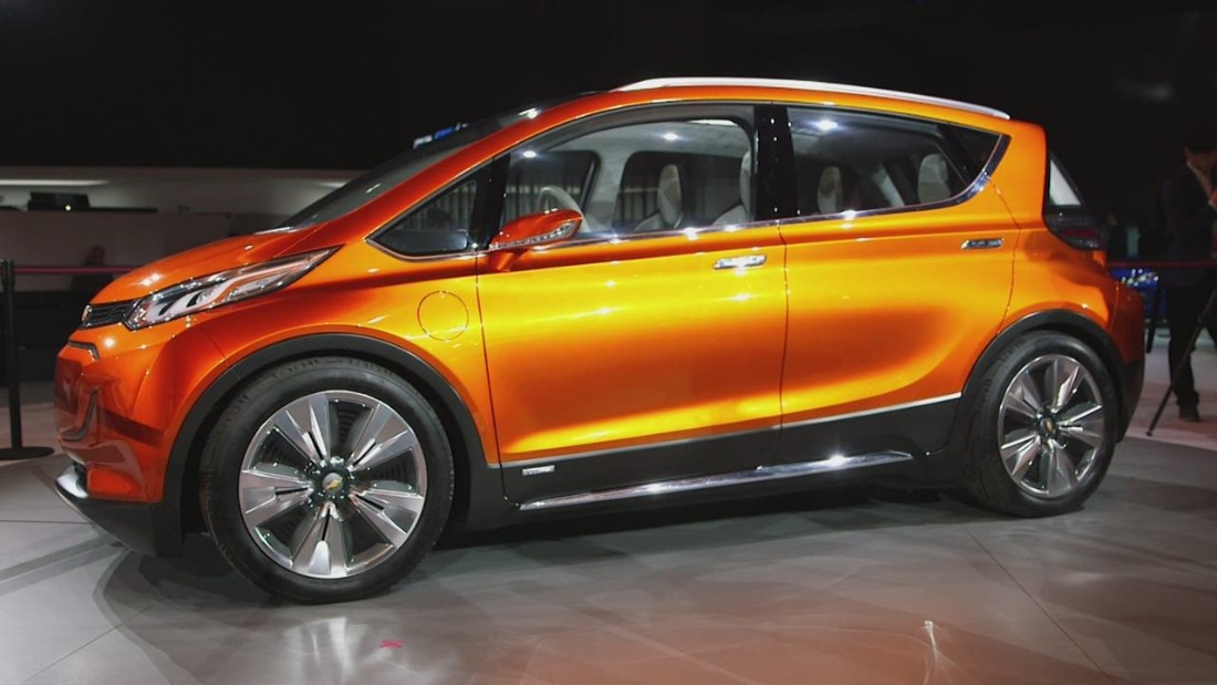 Volt & Bolt Chevy's new electric cars CNN Video