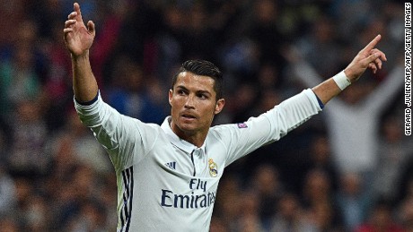 Cristiano Ronaldo celebrated his late equalizer against his former club in muted fashion. 