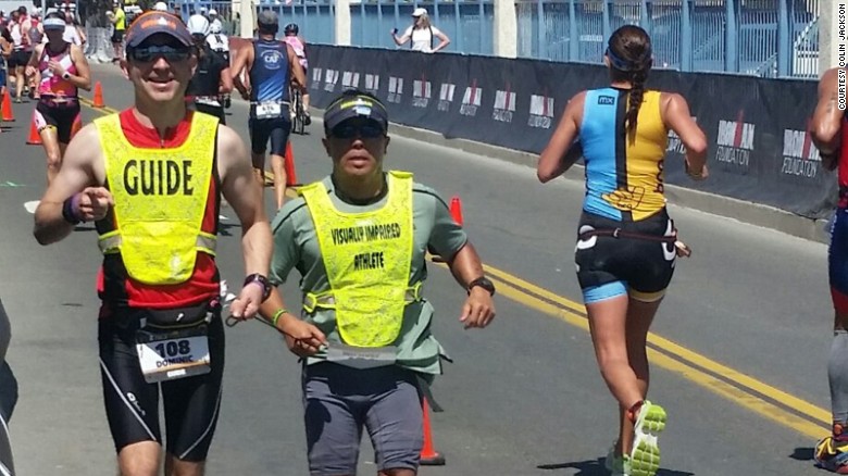 Blind US Army vet to race in Ironman World Championship