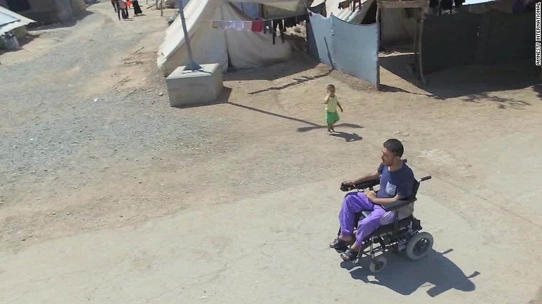 amanpour disabled syrian refugees pkg_00000416